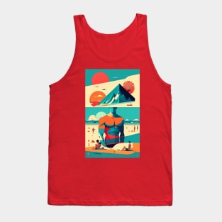 Muscle Man Beach Tank Top